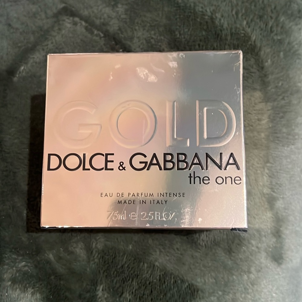 The One Gold by Dolce & Gabbana Eau De Parfum Intense  Women 2.5 oz / 75 ml New